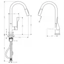 Смеситель для кухни Axor Citterio 39835000