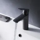 Смеситель для раковины AM.PM Gem F90A02122 черный матовый