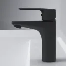 Смеситель для раковины AM.PM Gem F90A02122 черный матовый