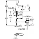 Комплект смесителей Grohe Eurodisc Joy 23430000 23425000