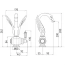 Смеситель для раковины Migliore Luxor 26941