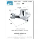 Комплект смесителей Remer Kiss K01 + K11