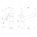 Смеситель для раковины Damixa Arc 290217464