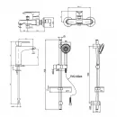 Комплект смесителей Paini Palermo PACRKIT3