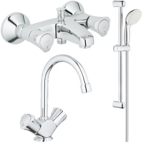 Комплект смесителей Grohe Costa L 25450001 + 21375001 + 27853001