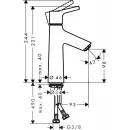 Комплект смесителей Hansgrohe Talis S 72400000 + 72021000