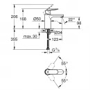 Комплект смесителей Grohe Eurosmart Cosmopolitan 32831000 + 23327000 + 27924001
