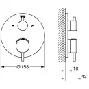 Термостат для ванны Grohe Atrio 24138DC3