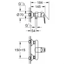 Комплект смесителей Grohe BauLoop 23634000 + 23337000