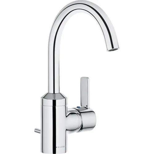 Смеситель для раковины с донным клапаном Kludi Zenta 382550575
