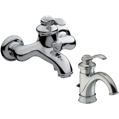 Комплект смесителей Jacob Delafon Fairfax E71090-CP + E72090-CP