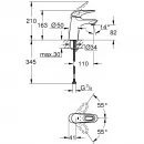 Комплект смесителей Grohe Eurostyle New 33590003 + 32468003