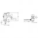 Комплект смесителей Jacob Delafon Fairfax E71090-CP + E72090-CP