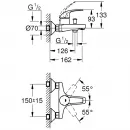 Комплект смесителей Grohe BauCurve 23599000 + 32848000