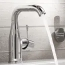 Смеситель для раковины без донного клапана Grohe Essence New 23463001