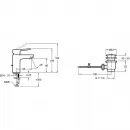 Комплект смесителей Jacob Delafon Oscar E29844-CP + E29842-CP + E99898RU-CP