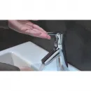 Смеситель для раковины 80, Push-Open, с донным клапаном Hansgrohe Talis S 72011000