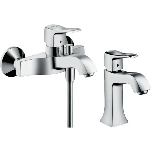 Комплект смесителей Hansgrohe Metris Classic 31478000 + 31075000