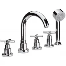 Смеситель дна борт ванны Paini Tubos 79CR109