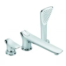 Смеситель для ванны на 3 отверстия Kludi Ambienta 534470575