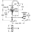 Комплект смесителей Grohe Costa S 26317001 + 21257001