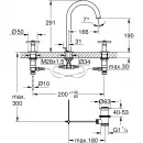 Смеситель для раковины с донным клапаном Grohe Atrio New 20008003