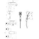 Комплект смесителей Paini Garda 76CRSET3