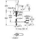 Комплект смесителей Grohe Eurodisc Joy 23431LS0 + 23425LS0