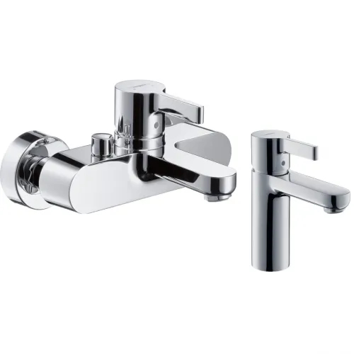 Комплект смесителей Hansgrohe Metris S 31460000 + 31068000