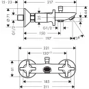 Комплект смесителей Hansgrohe Logis Classic 71240000 + 71270000 + 26532400