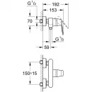 Комплект смесителей Grohe Eurosmart Cosmopolitan 32837000 + 32824000 + 27924001