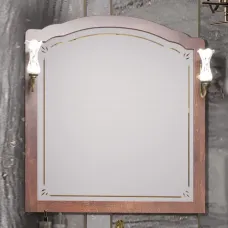 Зеркало 96x103,1 см светлый орех Opadiris Лоренцо