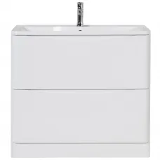 Тумба Bianco Lucido 99,6 см BelBagno Acqua ACQUA-1000-2C-PIA-BL