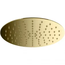 Верхний душ Plumberia Selection SAT3174OR 250 мм, золотой