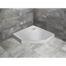 Акриловый поддон 100x100 см Radaway Doros PT Compact Stone White SDRPT1010-05-04S