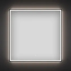 Зеркало 50x50 см черный матовый Wellsee 7 Rays’ Spectrum 172200400