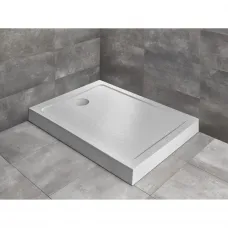 Акриловый поддон 100x80 см Radaway Doros F Compact Stone White SDRFP1080-05-04S