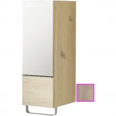 Полуколонна квебекский дуб с зеркальной дверцей шарниры слева Jacob Delafon Odeon Up EB893G-E10