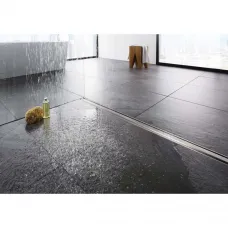 Душевой трап (лоток) модель 4983.10 Viega Advantix 753153 67 см, с решеткой, щелевой, хром