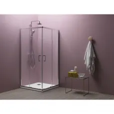 Душевой уголок 80x80 см Kolpa San Eco Quat TKK 538550 прозрачное