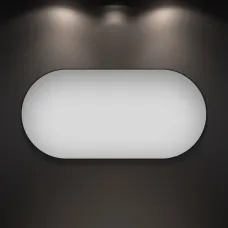 Зеркало 100x55 см черный матовый Wellsee 7 Rays’ Spectrum 172201470