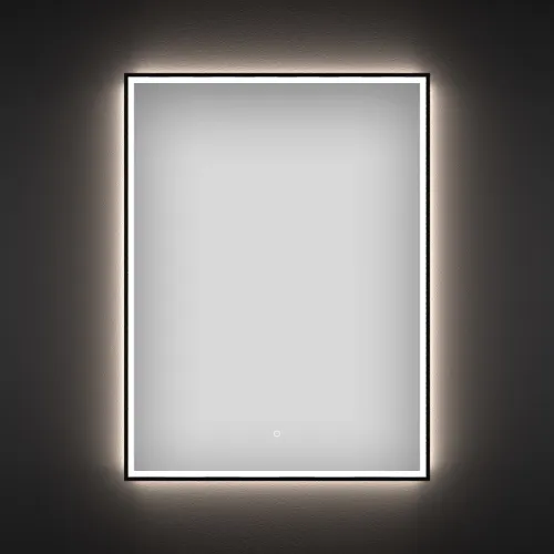 Зеркало 55x80 см черный матовый Wellsee 7 Rays’ Spectrum 172201240
