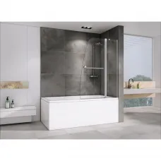 Шторка для ванны 100 см Abber Ewiges Wasser AG50100 прозрачное