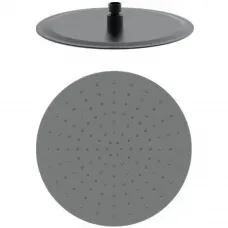 Верхний душ Wonzon & Woghand WW-88DP04-BGM 300 мм, темный графит матовый