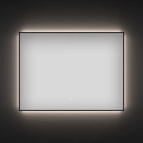 Зеркало 100x70 см черный матовый Wellsee 7 Rays’ Spectrum 172201030