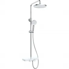 Душевая система Arrow AG3327CP 254 мм, со смесителем, хром