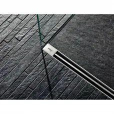 Душевой трап (лоток) модель 4965.20 Viega Advantix Vario 704353 30-120 см, с решеткой, щелевой, матовый хром