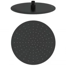 Верхний душ Wonzon & Woghand WW-88DP04-MB 300 мм, черный матовый