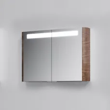 Зеркальный шкаф 100x70 см орех Am.Pm Sensation M30MCX1001NF