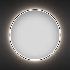 Зеркало 100x100 см черный матовый Wellsee 7 Rays’ Spectrum 172200270